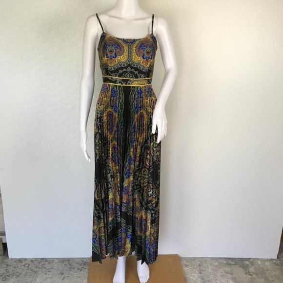 SANDRO PARIS WOMEN DRESS MULTICOLOR SIZE 42 GI11 - Picture 3 of 9